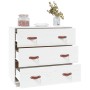 Aparador madera maciza de pino blanco 80x40x75 cm de vidaXL, Aparadores - Ref: Foro24-820108, Precio: 111,68 €, Descuento: %