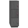 Aparador alto de madera maciza de pino gris 34x40x108,5 cm de vidaXL, Aparadores - Ref: Foro24-820169, Precio: 96,35 €, Descu...