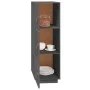 Aparador alto de madera maciza de pino gris 34x40x108,5 cm de vidaXL, Aparadores - Ref: Foro24-820169, Precio: 96,35 €, Descu...