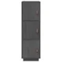 Aparador alto de madera maciza de pino gris 34x40x108,5 cm de vidaXL, Aparadores - Ref: Foro24-820169, Precio: 96,35 €, Descu...