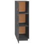Aparador alto de madera maciza de pino gris 34x40x108,5 cm de vidaXL, Aparadores - Ref: Foro24-820169, Precio: 97,61 €, Descu...
