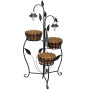 Cesta Para Plantas Con Luces LED de vidaXL, Maceteros y jardineras - Ref: Foro24-40543, Precio: 76,38 €, Descuento: %