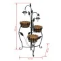 Cesta Para Plantas Con Luces LED de vidaXL, Maceteros y jardineras - Ref: Foro24-40543, Precio: 85,29 €, Descuento: %