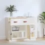 Aparador de madera maciza de pino blanco 98,5x40x75 cm de vidaXL, Aparadores - Ref: Foro24-820138, Precio: 121,44 €, Descuent...