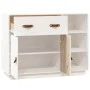 Aparador de madera maciza de pino blanco 98,5x40x75 cm de vidaXL, Aparadores - Ref: Foro24-820138, Precio: 121,44 €, Descuent...