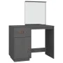 Solid gray pine wood dressing table 95x50x134 cm by vidaXL, Bedroom Dressers - Ref: Foro24-820089, Price: 148,94 €, Discount: %