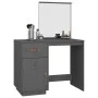 Solid gray pine wood dressing table 95x50x134 cm by vidaXL, Bedroom Dressers - Ref: Foro24-820089, Price: 148,94 €, Discount: %