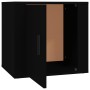 Mesita de noche color negro 50x39x47 cm de vidaXL, Taquillas y armarios de almacenamiento - Ref: Foro24-816690, Precio: 36,03...
