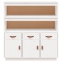 Aparador alto madera maciza de pino blanco 100x40x108,5 cm de vidaXL, Aparadores - Ref: Foro24-820163, Precio: 159,07 €, Desc...