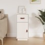 Aparador de madera maciza de pino blanco 34x40x75 cm de vidaXL, Aparadores - Ref: Foro24-820123, Precio: 64,43 €, Descuento: %