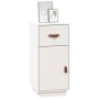 Aparador de madera maciza de pino blanco 34x40x75 cm de vidaXL, Aparadores - Ref: Foro24-820123, Precio: 64,43 €, Descuento: %