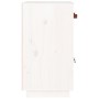 Aparador de madera maciza de pino blanco 65,5x40x75 cm de vidaXL, Aparadores - Ref: Foro24-820128, Precio: 90,86 €, Descuento: %