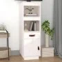 Aparador alto madera maciza de pino blanco 34x40x108,5 cm de vidaXL, Aparadores - Ref: Foro24-820153, Precio: 78,08 €, Descue...