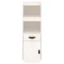 Aparador alto madera maciza de pino blanco 34x40x108,5 cm de vidaXL, Aparadores - Ref: Foro24-820153, Precio: 78,08 €, Descue...