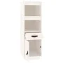 Aparador alto madera maciza de pino blanco 34x40x108,5 cm de vidaXL, Aparadores - Ref: Foro24-820153, Precio: 78,08 €, Descue...