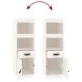 Aparador alto madera maciza de pino blanco 34x40x108,5 cm de vidaXL, Aparadores - Ref: Foro24-820153, Precio: 78,08 €, Descue...