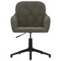 Silla de oficina giratoria de terciopelo gris oscuro de vidaXL, Sillas de oficina - Ref: Foro24-344857, Precio: 83,65 €, Desc...