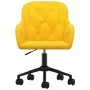 Silla de oficina giratoria de terciopelo amarillo de vidaXL, Sillas de oficina - Ref: Foro24-344874, Precio: 79,27 €, Descuen...