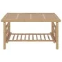 Set de muebles de jardín 2 piezas bambú con cojines gris oscuro de vidaXL, Conjuntos de jardín - Ref: Foro24-319266, Precio: ...