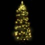 Árbol de Navidad en espiral con soporte y LED PVC verde 150 cm de vidaXL, Arboles de navidad - Ref: Foro24-344650, Precio: 30...