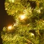 Árbol de Navidad en espiral con soporte y LED PVC verde 150 cm de vidaXL, Arboles de navidad - Ref: Foro24-344650, Precio: 30...