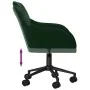 Silla de oficina giratoria de terciopelo verde oscuro de vidaXL, Sillas de oficina - Ref: Foro24-344869, Precio: 91,72 €, Des...