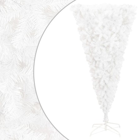 Árbol de Navidad artificial al revés con soporte blanco 180 cm de vidaXL, Arboles de navidad - Ref: Foro24-344667, Precio: 36...
