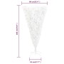 Árbol de Navidad artificial al revés con soporte blanco 180 cm de vidaXL, Arboles de navidad - Ref: Foro24-344667, Precio: 36...