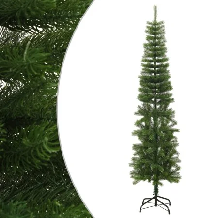 Árbol de Navidad artificial estrecho con soporte PE 240 cm de vidaXL, Arboles de navidad - Ref: Foro24-344647, Precio: 68,35 ...
