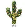 Cactus de Navidad con soporte y LEDs verde 150 cm PVC de vidaXL, Arboles de navidad - Ref: Foro24-344655, Precio: 52,99 €, De...