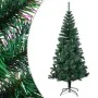 Árbol de Navidad artificial puntas iridiscentes PVC verde 240cm de vidaXL, Arboles de navidad - Ref: Foro24-344642, Precio: 3...