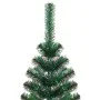Árbol de Navidad artificial puntas iridiscentes PVC verde 240cm de vidaXL, Arboles de navidad - Ref: Foro24-344642, Precio: 3...