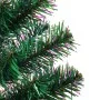 Árbol de Navidad artificial puntas iridiscentes PVC verde 240cm de vidaXL, Arboles de navidad - Ref: Foro24-344642, Precio: 3...