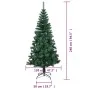 Árbol de Navidad artificial puntas iridiscentes PVC verde 240cm de vidaXL, Arboles de navidad - Ref: Foro24-344642, Precio: 3...