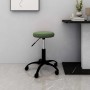 Silla de oficina giratoria de terciopelo verde oscuro en Sillas de oficina | Comprar online en Foru.es