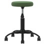 Silla de oficina giratoria de terciopelo verde oscuro en Sillas de oficina | Comprar online en Foru.es
