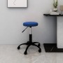 Silla de oficina giratoria de terciopelo azul en Sillas de oficina | Comprar online en Foru.es