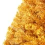 Medio árbol de Navidad artificial con soporte PET dorado 180 cm de vidaXL, Arboles de navidad - Ref: Foro24-344692, Precio: 1...