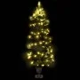 Árbol de Navidad en espiral con maceta y LED PVC verde 120 cm de vidaXL, Arboles de navidad - Ref: Foro24-344649, Precio: 27,...