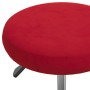 Silla de oficina giratoria de terciopelo rojo tinto en Sillas de oficina | Comprar online en Foru.es