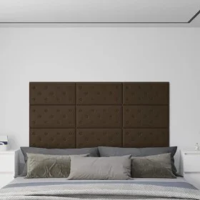 Wandpaneele 12 Stück Kunstleder Braun 60x30 cm 2,16 m² von vidaXL, Wandverkleidung - Ref: Foro24-343994, Preis: 50,58 €, Raba...