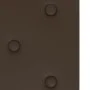 Paneles de pared 12 uds cuero sintético marrón 60x30 cm 2,16 m² de vidaXL, Recubrimiento de paredes - Ref: Foro24-343994, Pre...