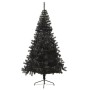 Medio árbol de Navidad artificial con soporte PVC negro 240 cm de vidaXL, Arboles de navidad - Ref: Foro24-344679, Precio: 47...