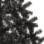 Medio árbol de Navidad artificial con soporte PVC negro 240 cm de vidaXL, Arboles de navidad - Ref: Foro24-344679, Precio: 47...