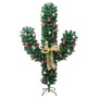 Cactus de Navidad con soporte y LED verde 180 cm PVC de vidaXL, Arboles de navidad - Ref: Foro24-344656, Precio: 72,26 €, Des...