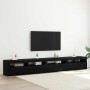 Conjunto de mueble de TV 3 pcs Roble Negro 270 x 35 x 40 cm en Muebles TV | Comprar online en Foru.es