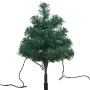 Árboles de Navidad para caminos 6 uds PVC 45 LED blanco cálido de vidaXL, Arboles de navidad - Ref: Foro24-344658, Precio: 28...