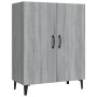 Aparador de madera contrachapada gris Sonoma 70x34x90 cm de vidaXL, Aparadores - Ref: Foro24-817331, Precio: 78,05 €, Descuen...