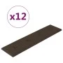 Wandpaneele 12 Stück braunes Kunstleder 60x15 cm 1,08 m² von vidaXL, Wandverkleidung - Ref: Foro24-343987, Preis: 28,00 €, Ra...