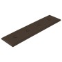 Paneles de pared 12 uds cuero sintético marrón 60x15 cm 1,08 m² de vidaXL, Recubrimiento de paredes - Ref: Foro24-343987, Pre...